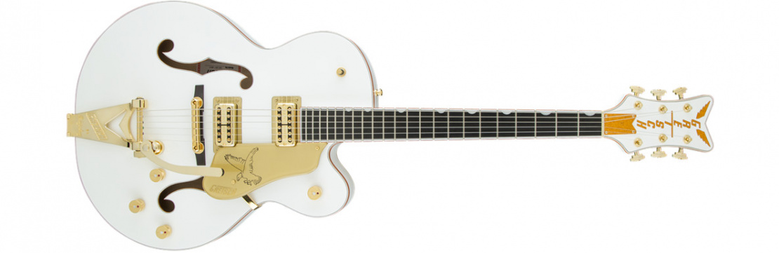 G6136T Players Edition Falcon™ Hollow Body with String-Thru Bigsby® White