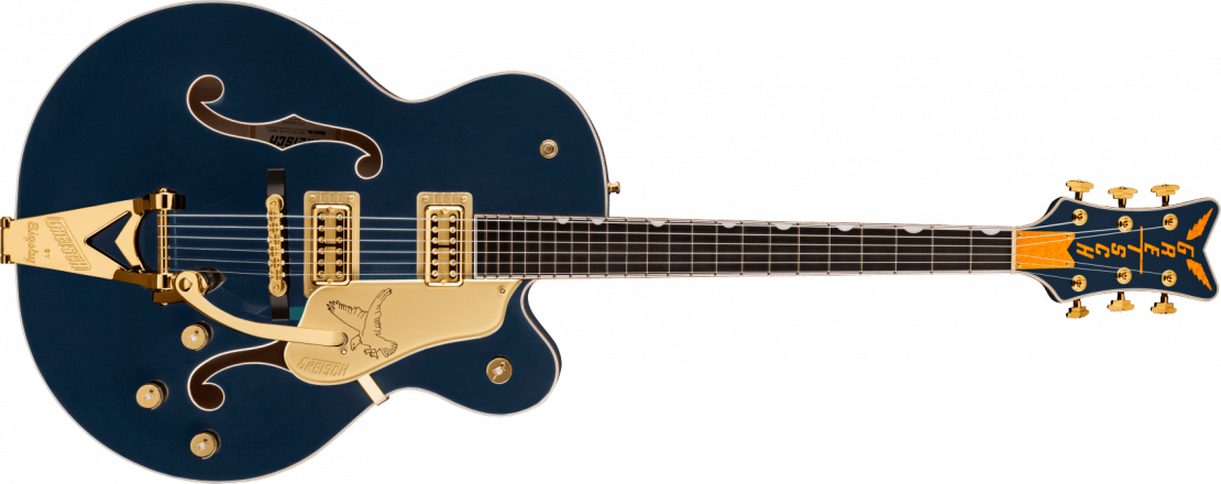 G6136TG Players Edition Falcon™ Hollow Body with String-Thru Bigsby® and Gold Hardware Midnight Sapphire