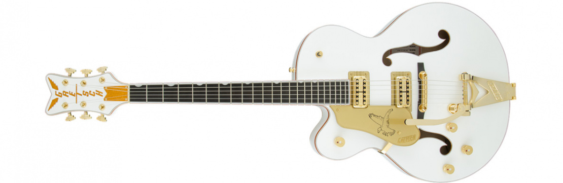 G6136TLH Players Edition Falcon™ Hollow Body with Bigsby®, Left-Handed White
