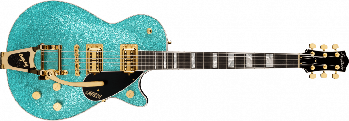 G6229TG Limited Edition Players Edition Sparkle Jet™ BT with Bigsby® and Gold Hardware Ocean Turquoise Sparkle