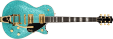 G6229TG Limited Edition Players Edition Sparkle Jet™ BT with Bigsby® and Gold Hardware Ocean Turquoise Sparkle