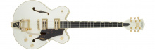 G6609TG Players Edition Broadkaster® Center Block Double-Cut with String-Thru Bigsby® and Gold Hardware Vintage White