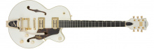 G6659TG Players Edition Broadkaster® Jr. Center Block Single-Cut with String-Thru Bigsby® and Gold Hardware Vintage White