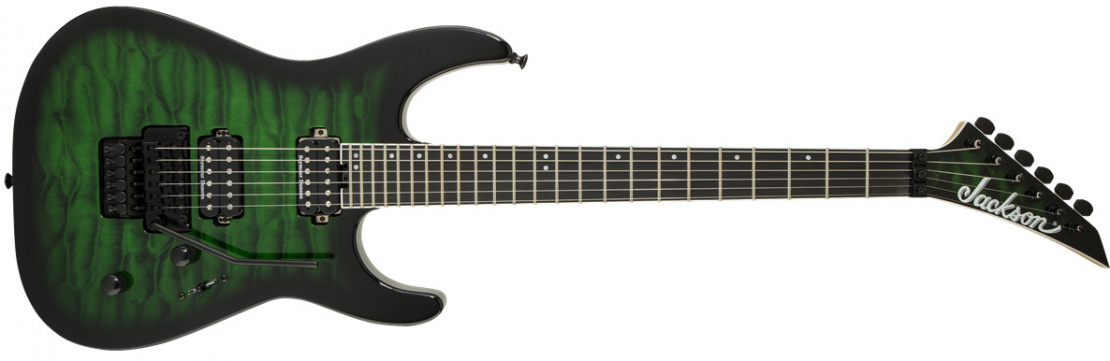 Pro Series Dinky™ DK2Q Transparent Green Burst