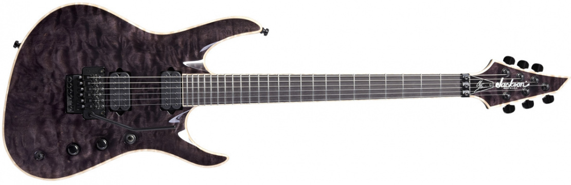 USA Signature Chris Broderick Soloist™ 6 Transparent Black