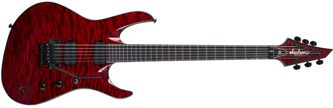 USA Signature Chris Broderick Soloist™ 6 Transparent Red