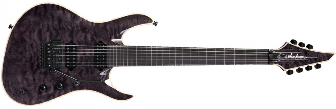 USA Signature Chris Broderick Soloist™ 7 Transparent Black