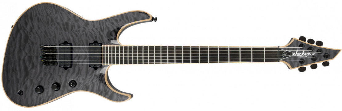 USA Signature Chris Broderick Soloist™ HT6 Transparent Black