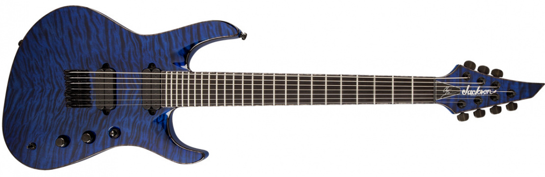 USA Signature Chris Broderick Soloist™ HT7 Transparent Blue