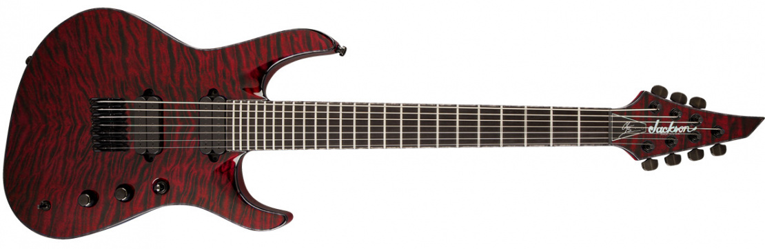USA Signature Chris Broderick Soloist™ HT7 Transparent Red