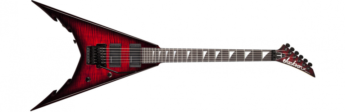 USA Signature Corey Beaulieu King V™ KV6 Transparent Red Burst