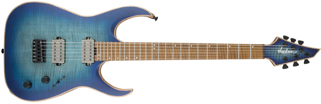 USA Signature Misha Mansoor Juggernaut HT6FM Satin Laguna Burst