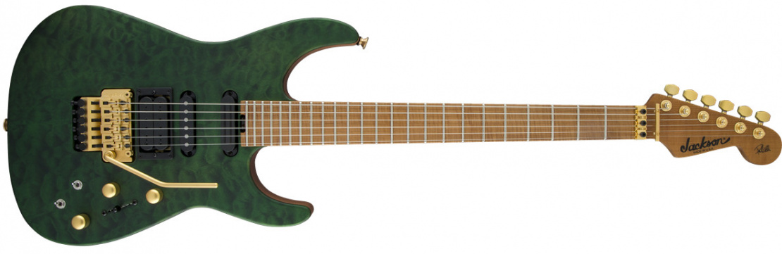 USA Signature Phil Collen PC1™ Satin Stain Satin Trans Green