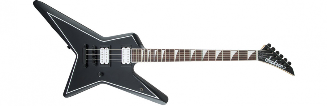 X Series Signature Gus G. Star Satin Black with White Pinstripes