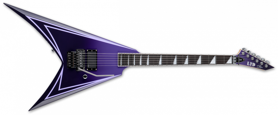 ALEXI HEXED Purple Fade w/ Pinstripes