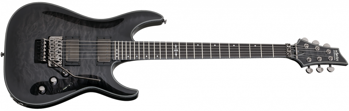 Hellraiser Hybrid C-1 FR Trans Black Burst (TBB)