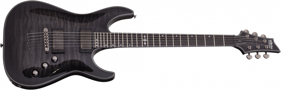 Hellraiser Hybrid C-1 Trans Black Burst (TBB)