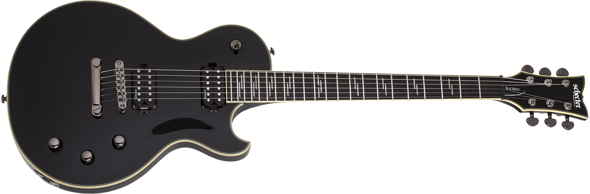 Schecter Solo II Blackjack geetarist